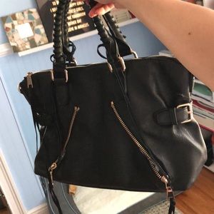 Black Satchel Purse